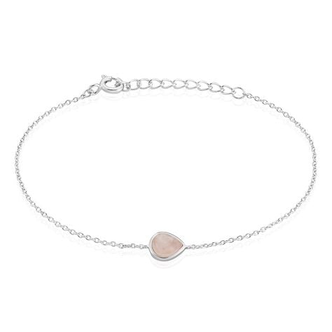 Bracelet Tao Argent Blanc Quartz - Bracelets chaînes Femme | Marc Orian