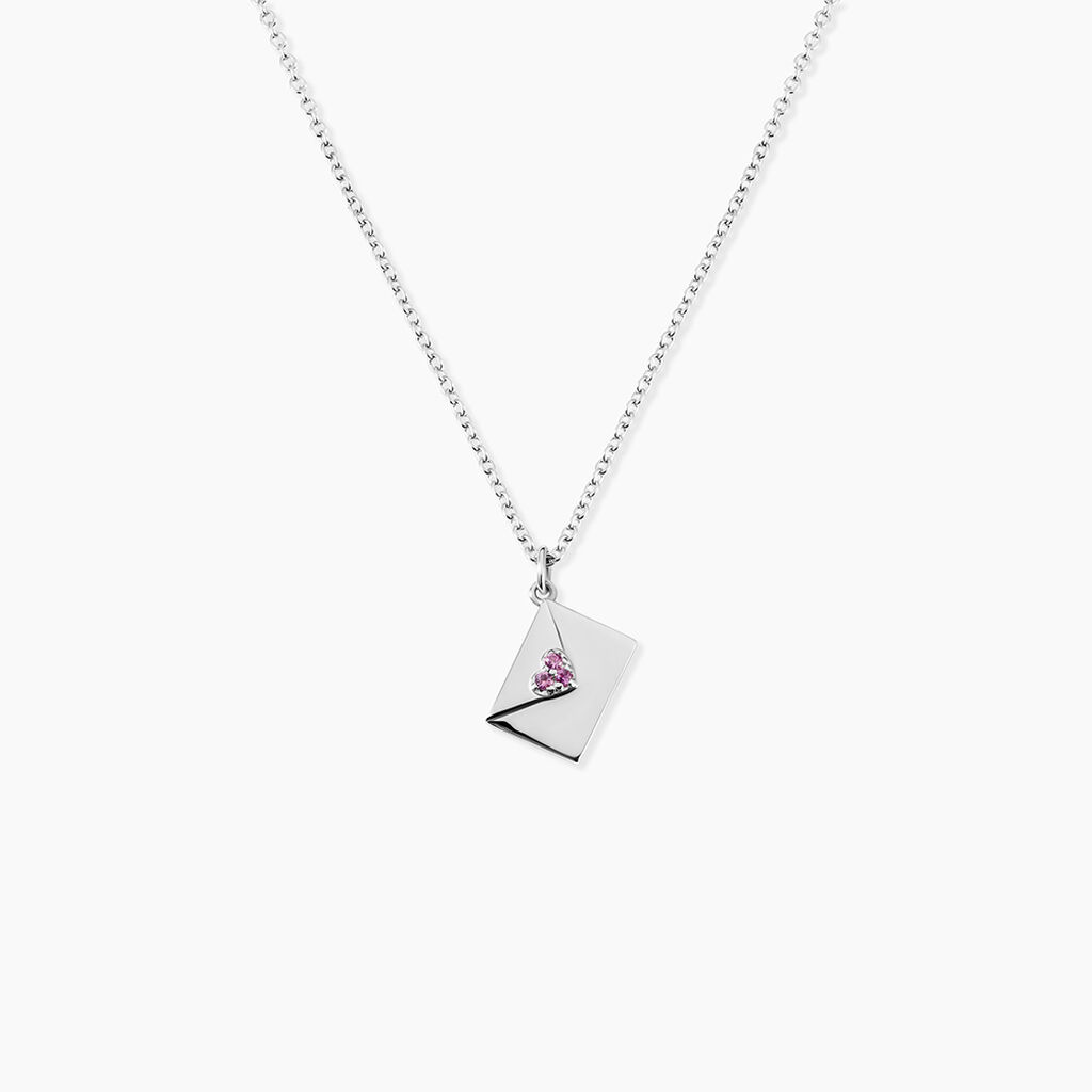 Collier Argent Guntrun Oxydes De Zirconium - Colliers avec pierres Femme | Marc Orian