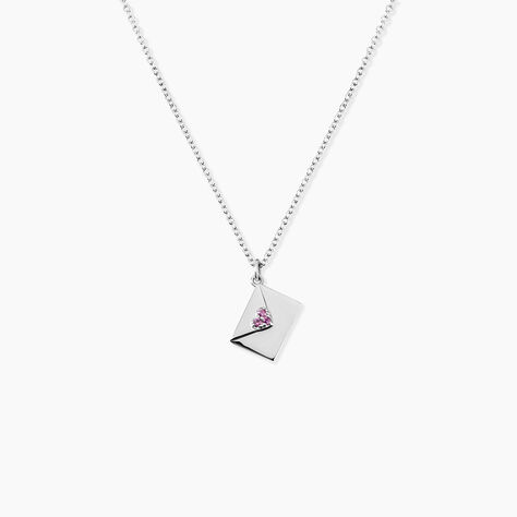 Collier Argent Guntrun Oxydes De Zirconium - Colliers avec pierres Femme | Marc Orian