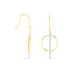 Boucles D'oreilles Pendantes Philberta Or Jaune - Pendantes Femme | Marc Orian