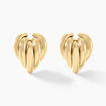 Boucles D'oreilles Or Jaune Verbena - Puces Femme | Marc Orian