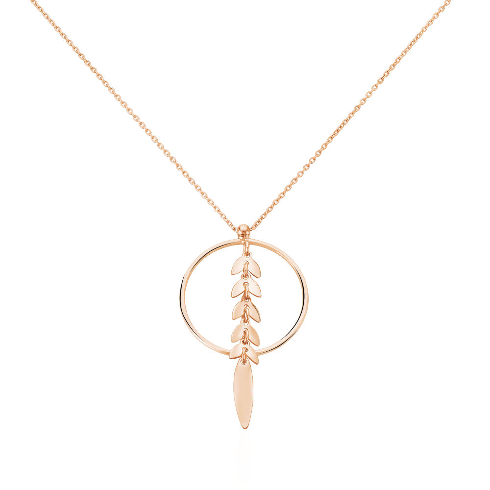 Collier Auxanne Argent Rose - Sélection Bohème Femme | Marc Orian
