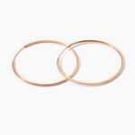 Cr&eacute;oles Argent Rose Olympia - Cr&eacute;oles Femme | Marc Orian