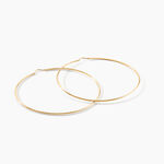 Cr&eacute;oles Dominae Or Jaune - Grosses cr&eacute;oles Femme | Marc Orian