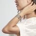 Bracelet Manchette Xaverine Acier Blanc - Bracelets manchettes Femme | Marc Orian
