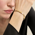 Bracelet Hera Melitta Acier Dor&eacute; - Bracelets mailles Femme | Marc Orian