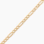 Bracelet Cameo Alternee 1/3 Or Jaune - Bracelets mailles Homme | Marc Orian