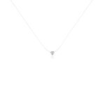 Collier Nylon Argent Blanc Oxyde - Colliers avec pierres Femme | Marc Orian