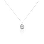 Collier Transmission Or Blanc Diamant - Colliers avec pierres Femme | Marc Orian