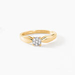 Bague Louisanna Or Jaune Diamant - Parures de mariage Femme | Marc Orian