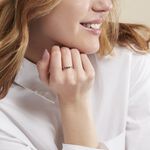 Bague Kasey Argent Blanc Oxyde De Zirconium - Bijoux fantaisie Femme | Marc Orian