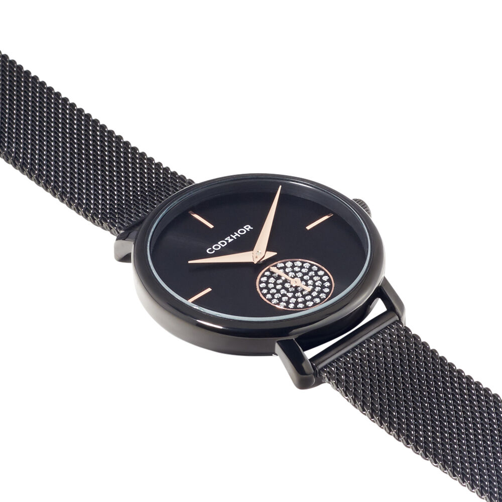Montre Codhor Amele Noir - Montres &eacute;tanches Femme | Marc Orian
