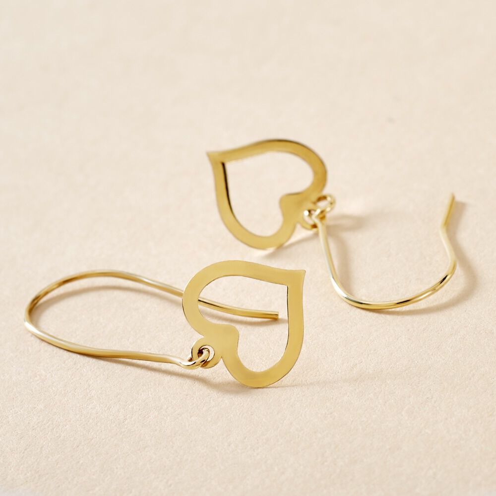 Boucles D'oreilles Pendantes Or Jaune - Pendantes Femme | Marc Orian