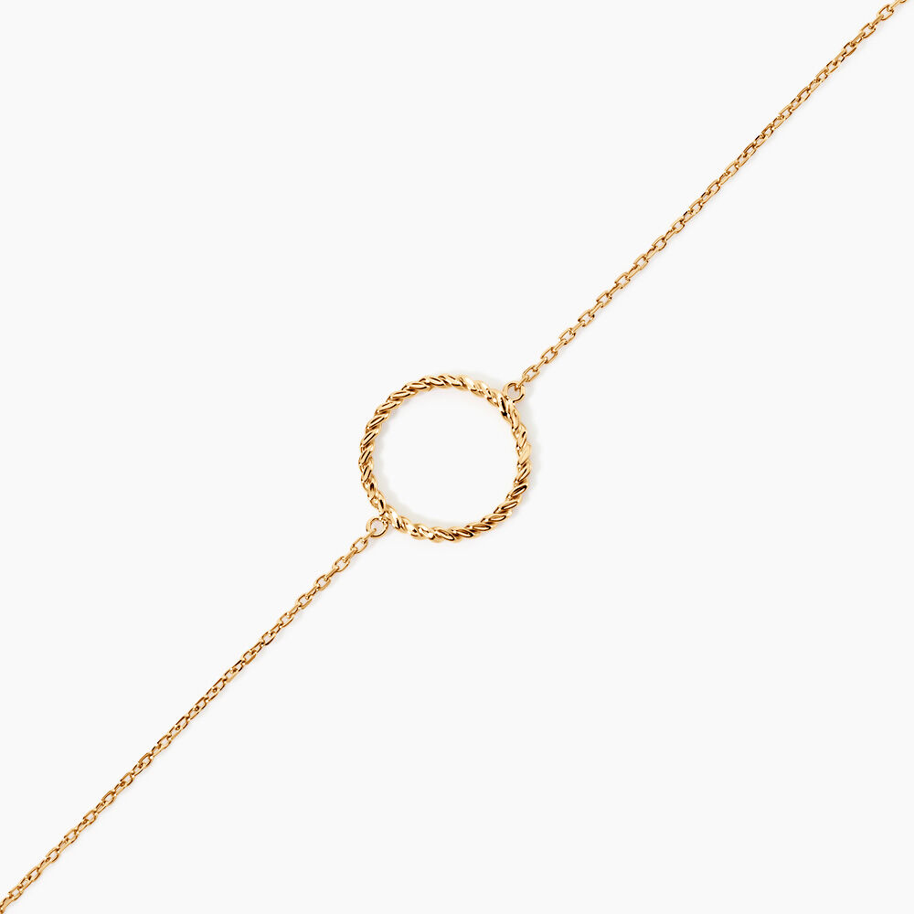 Bracelet Louva Plaqu&eacute; Or Jaune - Bracelets fantaisie Femme | Marc Orian