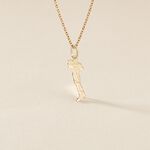 Pendentif Gaietana Italie Or Jaune - Bijoux personnalis&eacute;s Famille | Marc Orian