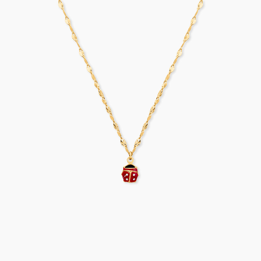 Collier Deena Argent Dor&eacute; A L'Or 750/1000 - Colliers ete Enfant | Marc Orian