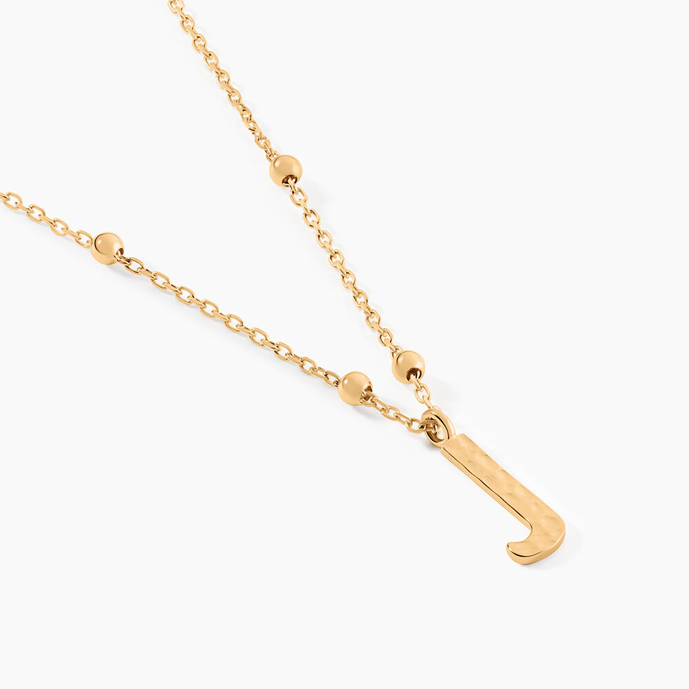 Collier Plaqu&eacute; Or Jaune Lettra - Colliers ete Femme | Marc Orian