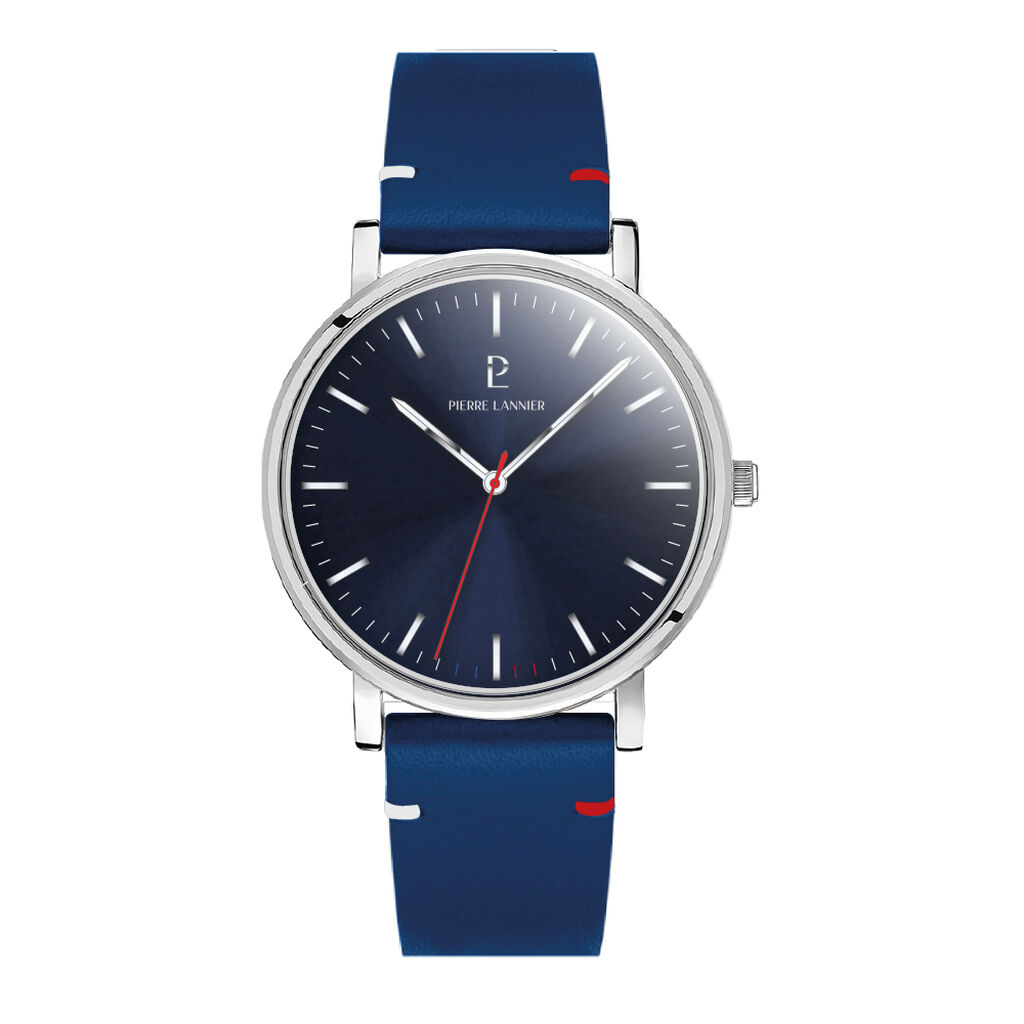 Montre Pierre Lannier Essential Bleu - Montres étanches Homme | Marc Orian
