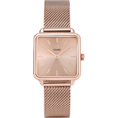 Montre Cluse La Tetragone Rose - Montres Femme | Marc Orian