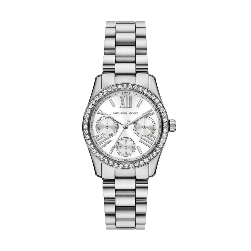 Montre Michael Kors Lexington Lux Argenté - Montres étanches Femme | Marc Orian