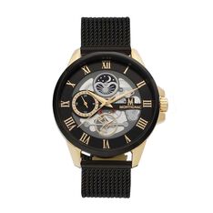 Montre Montignac Noir - Montres Homme | Marc Orian