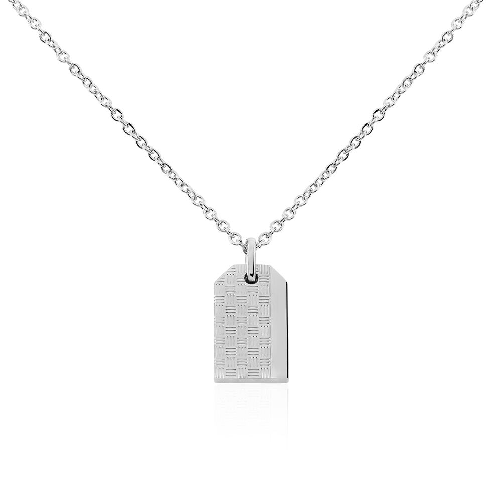 Collier Phebus Him Classique Acier Blanc - Colliers Homme | Marc Orian