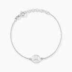 Bracelet Mahli Argent Blanc - Bracelets fantaisie Femme | Marc Orian