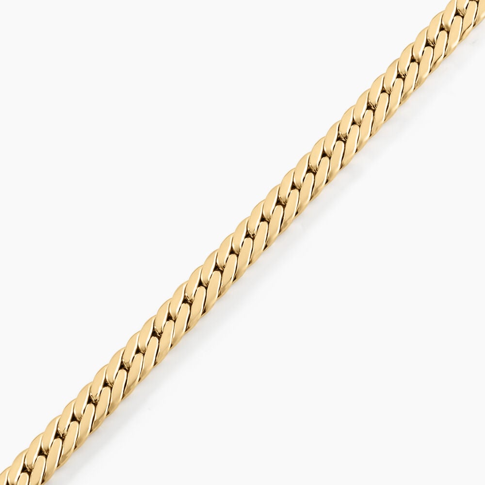 Bracelet Or Jaune Izel Maille Anglaise - Bracelets mailles Femme | Marc Orian