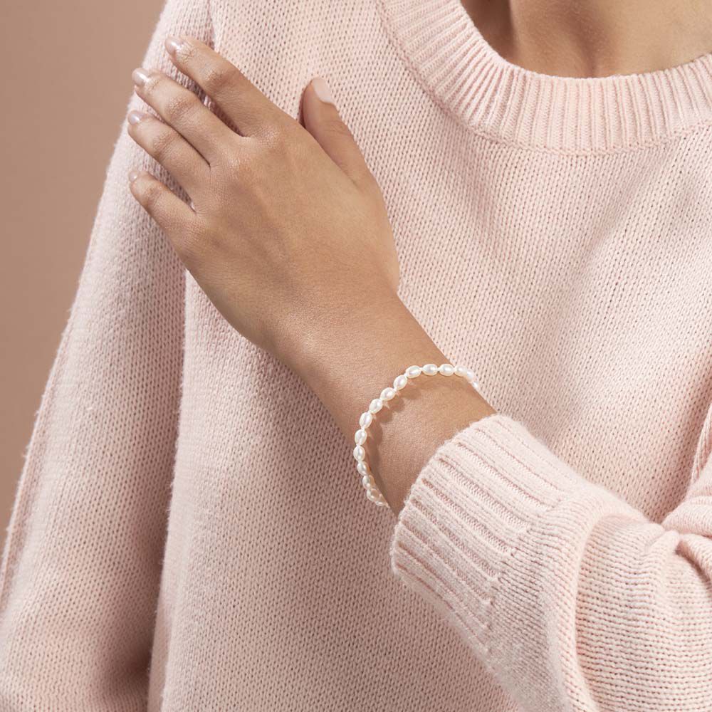 Bracelet Clementia Or Jaune Perle De Culture - Bracelets chaînes Femme | Marc Orian