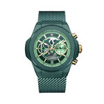 Montre Montignac Round Chrono Vert - Montres &eacute;tanches Homme | Marc Orian