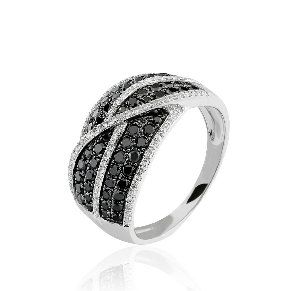 Bague Leonie Or Blanc Diamant - Bagues pierres précieuses Femme | Marc Orian