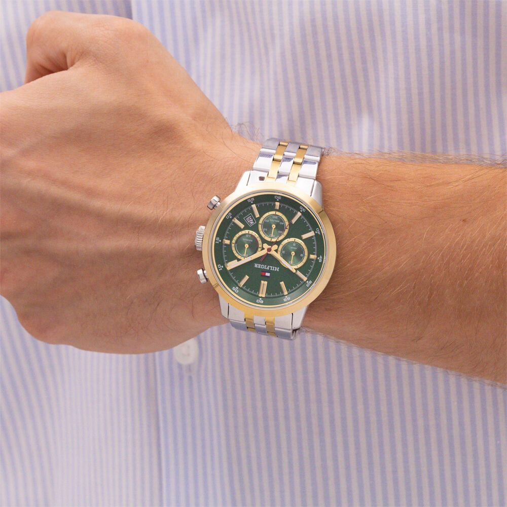 Montre Tommy Hilfiger Kent Vert - Montres &eacute;tanches Homme | Marc Orian