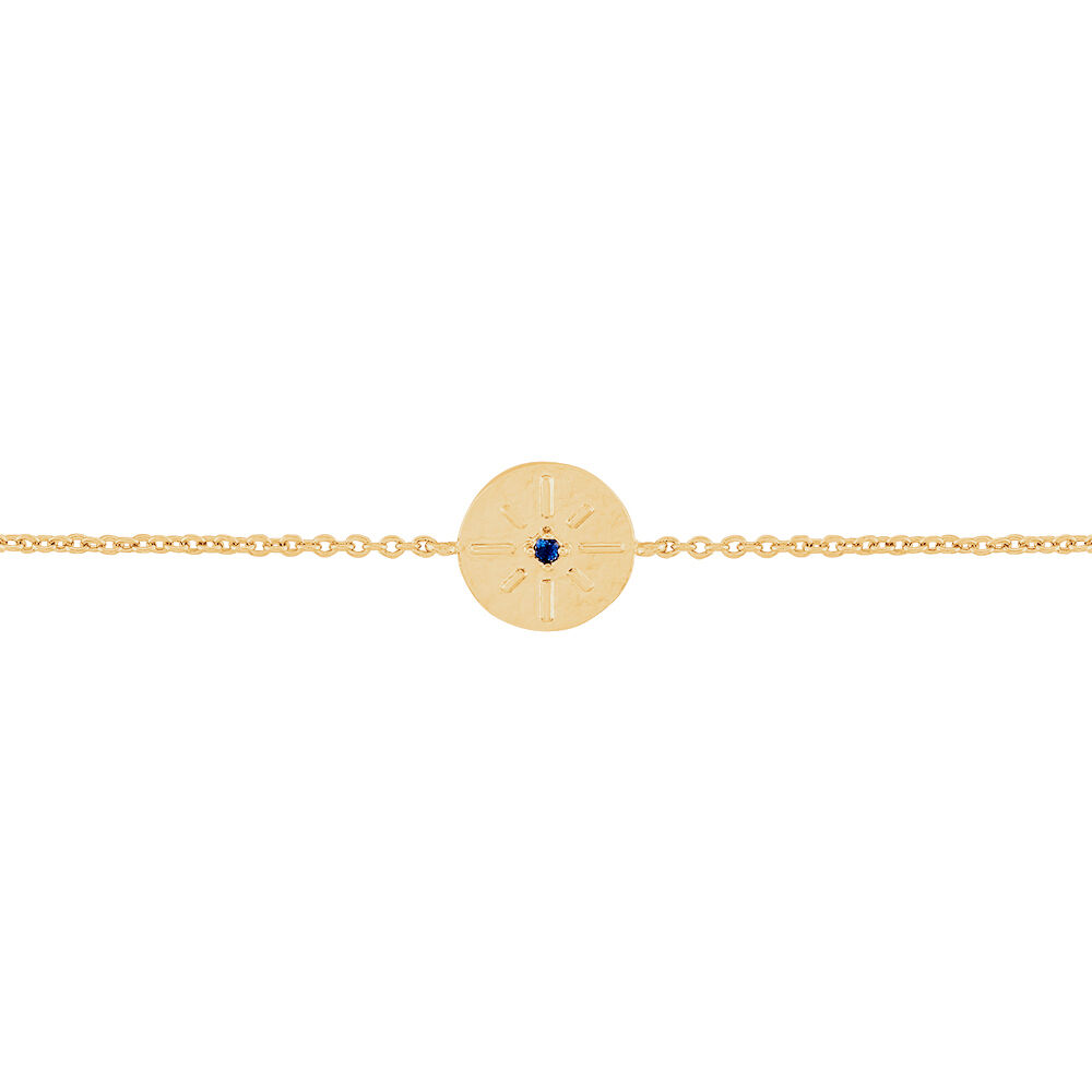 Bracelet Milia Plaqué Or Jaune Verre - Bracelets chaînes Femme | Marc Orian