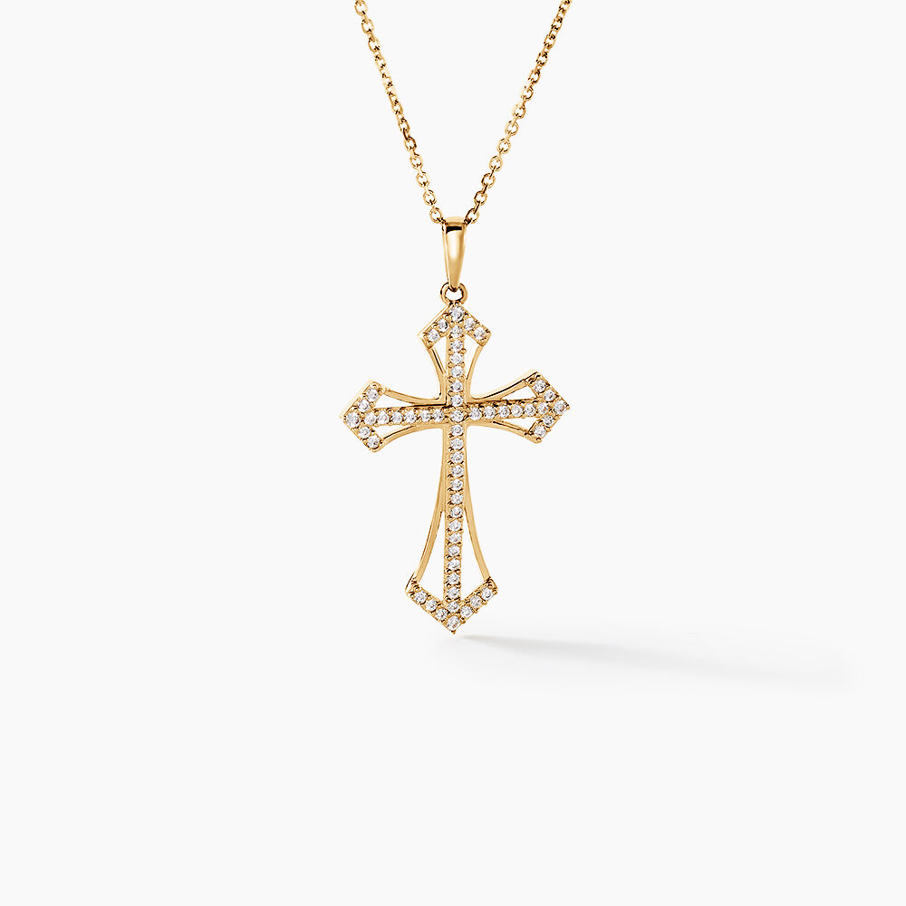 Pendentif Corneliu Or Jaune Oxyde De Zirconium - Pendentifs Femme | Marc Orian