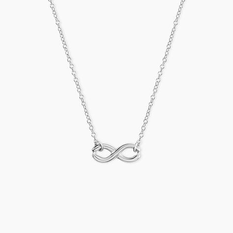 Collier Flavia Argent Blanc - Colliers fantaisie Femme | Marc Orian