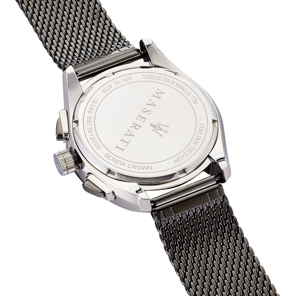 Montre Maserati Traguardo Noir - Montres étanches Homme | Marc Orian