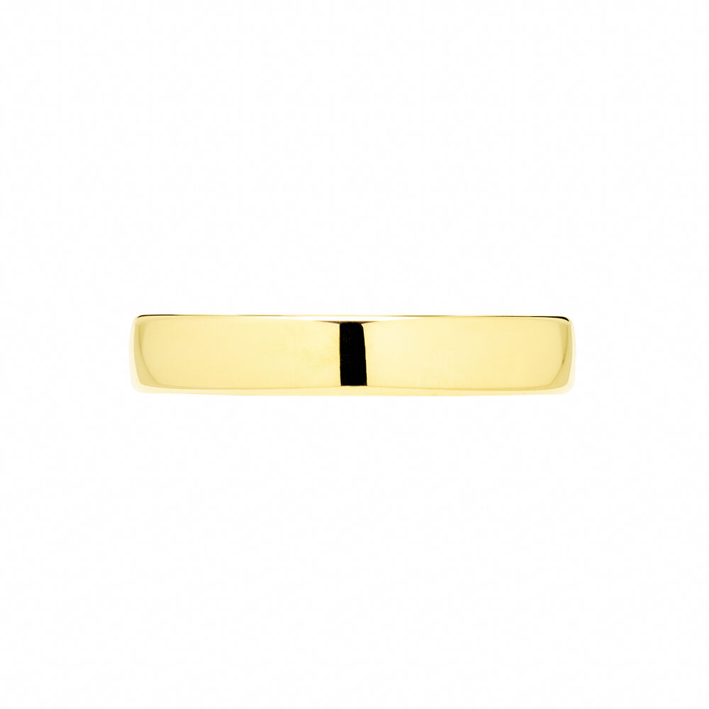 Alliance Jules Ruban Confort Or Jaune - Alliances personnalis&eacute;es Famille | Marc Orian