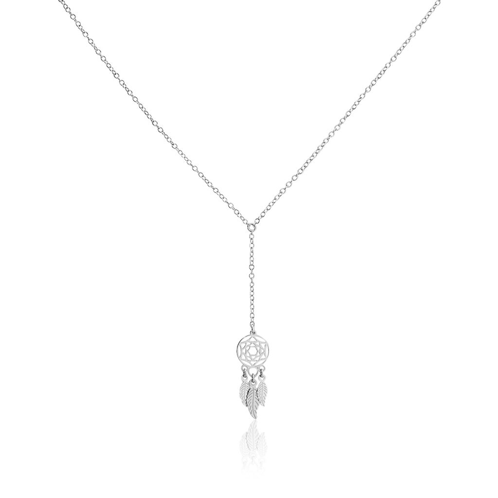 Collier Catchy Argent Blanc - Colliers Femme | Marc Orian