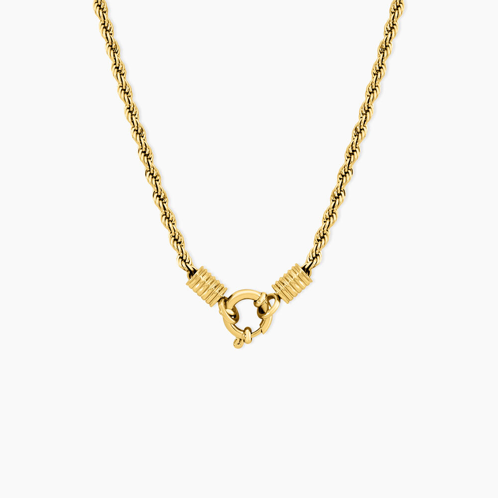 Collier Luisa Acier Jaune - Colliers fantaisie Femme | Marc Orian