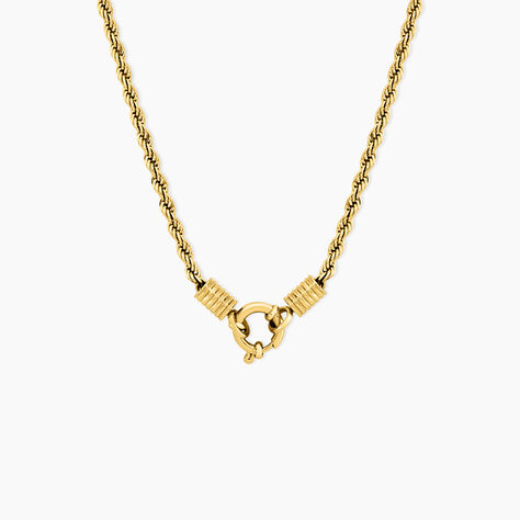 Collier Luisa Acier Jaune - Colliers fantaisie Femme | Marc Orian