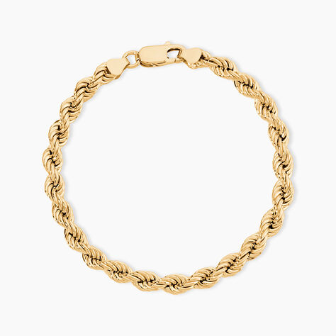 Bracelet Cordelia Maille Corde Or Jaune - Bracelets mailles Femme | Marc Orian
