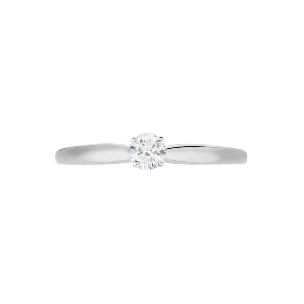 Bague Solitaire Or Blanc Flora Diamant - Solitaires Femme | Marc Orian