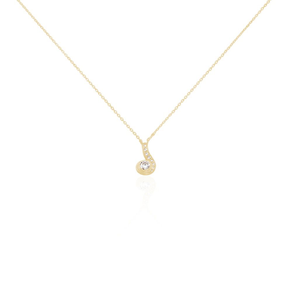 Collier Kampala Plaqué Or Oxydes De Zirconium - Colliers avec pierres Femme | Marc Orian