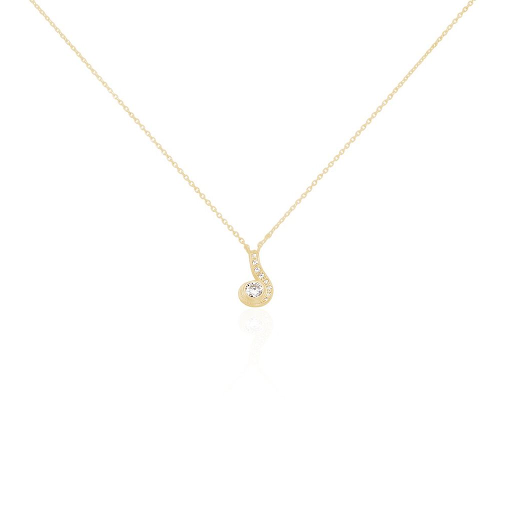 Collier Kampala Plaqué Or Oxydes De Zirconium - Colliers avec pierres Femme | Marc Orian