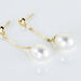 Boucles D'oreilles Pendantes Valera Or Jaune Perle De Culture - Boucles d'oreilles mariage Femme | Marc Orian