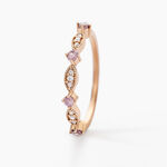 Bague Eugenie Argent Rose Oxyde De Zirconium - Bijoux fantaisie Femme | Marc Orian