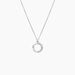 Collier Kleya Argent Blanc Oxyde De Zirconium - Colliers avec pierres Femme | Marc Orian