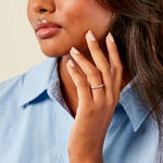 Bague Astrea Argent Blanc Oxyde De Zirconium - Bijoux fantaisie Femme | Marc Orian