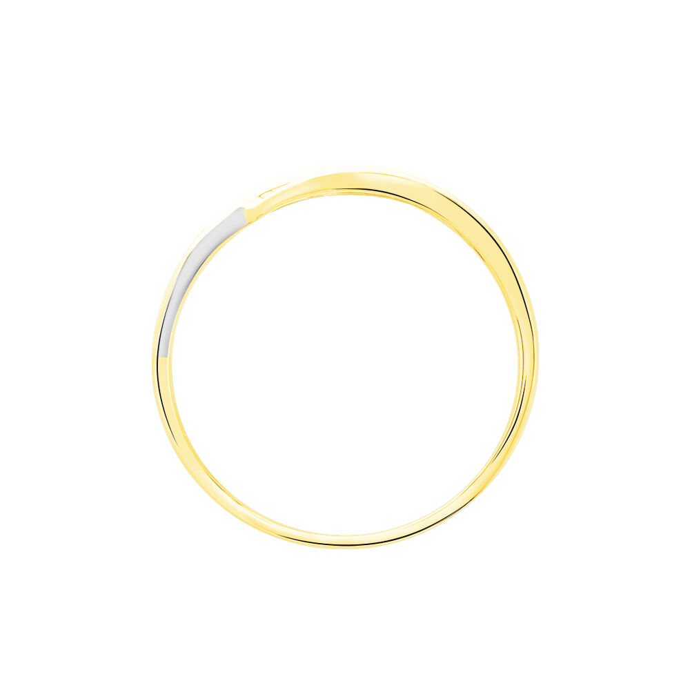 Bague Nohane Or Bicolore Diamant - Solitaires Femme | Marc Orian