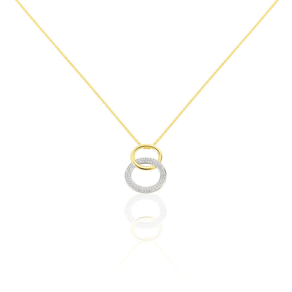 Collier Daniyah Or Jaune Diamant - Colliers avec pierres Femme | Marc Orian